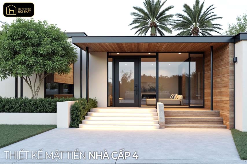 Mặt tiền nhà cấp 4