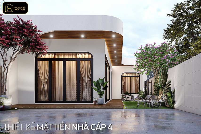 Mặt tiền nhà cấp 4