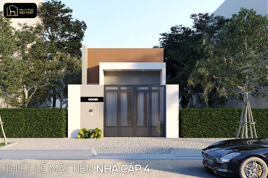 Mặt tiền nhà cấp 4