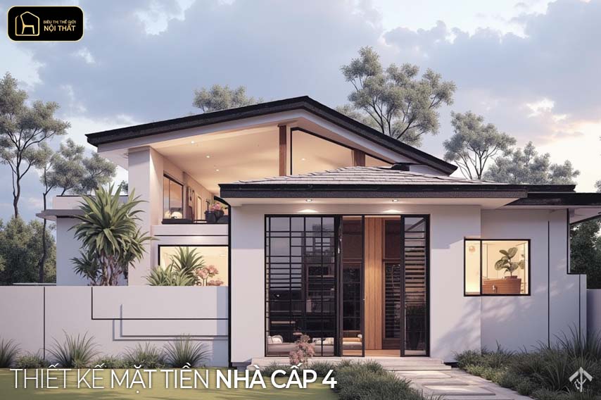 Mặt tiền nhà cấp 4