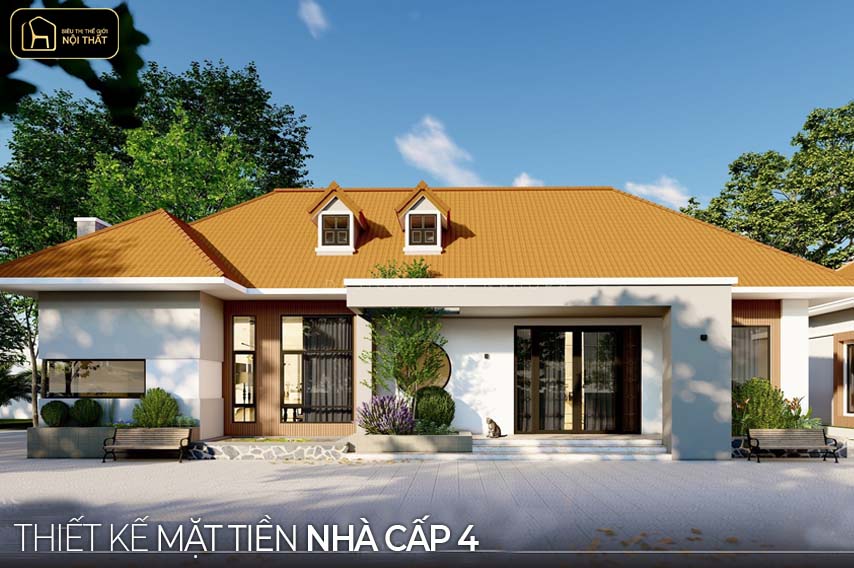 Mặt tiền nhà cấp 4