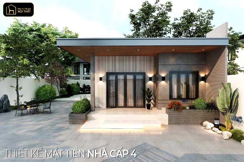 Mặt tiền nhà cấp 4