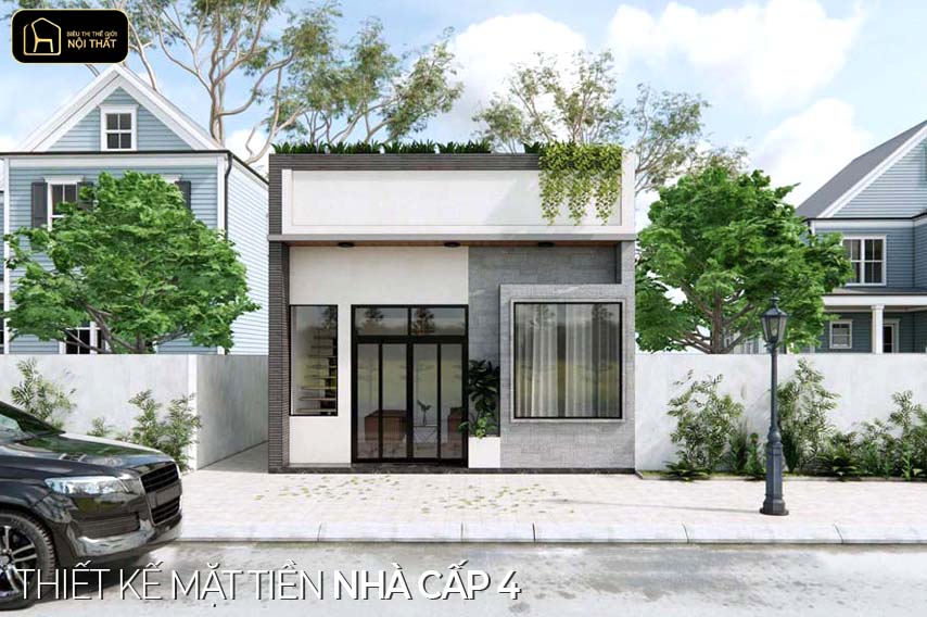 Mặt tiền nhà cấp 4