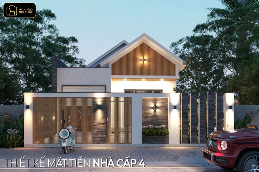 Mặt tiền nhà cấp 4