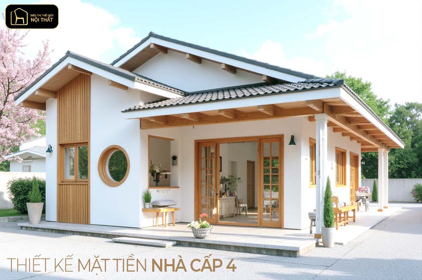 Mặt tiền nhà cấp 4