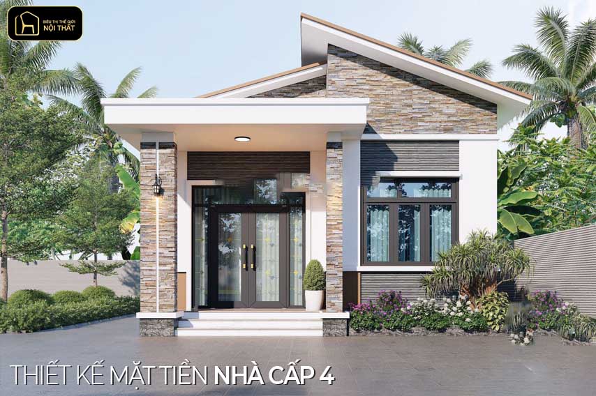 Mặt tiền nhà cấp 4