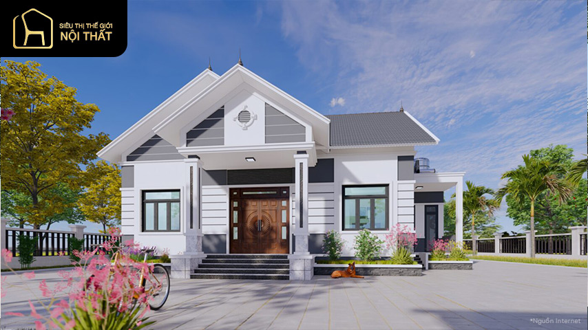 Nhà cấp 4 mái bằng