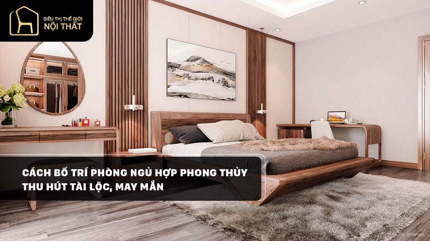 bố trí phòng ngủ hợp phong thủy