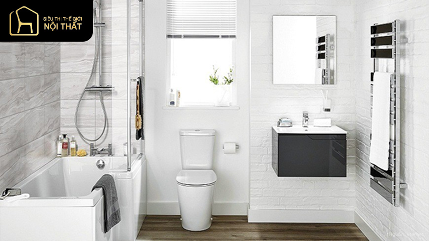 thiết kế phòng tắm nhỏ hình 3