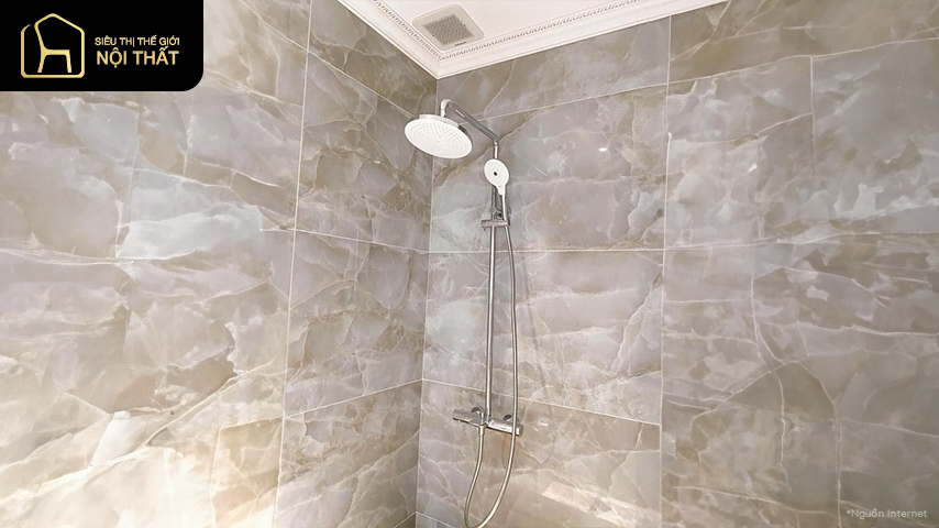 TBW01401BB Sen cây tắm nhiệt độ kèm vòi xả bồn