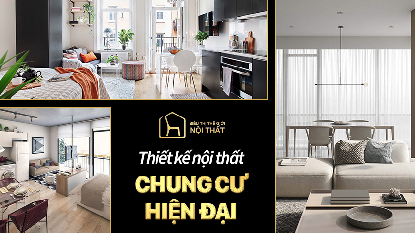 thiết kế nội thất chung cư hiện đại