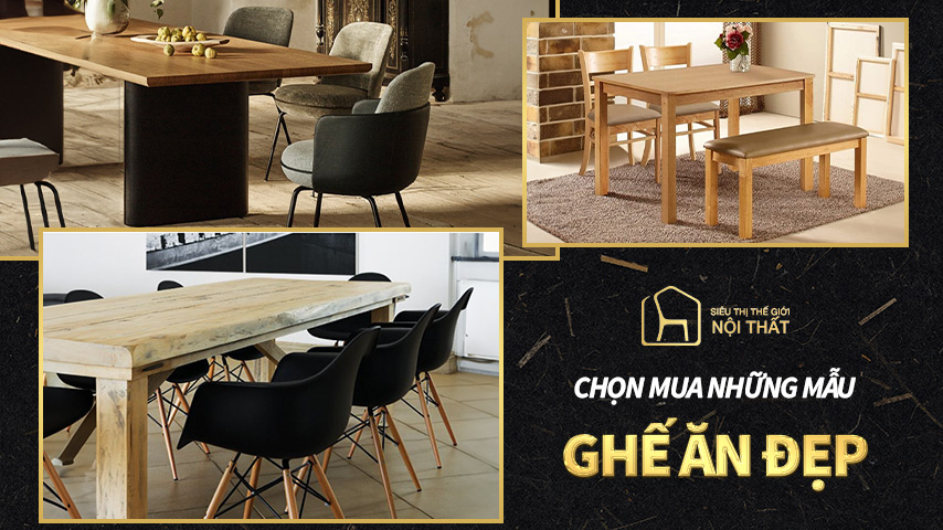 kinh nghiệm chọn ghế ăn