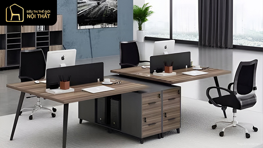 thiết kế phòng làm việc 15m2