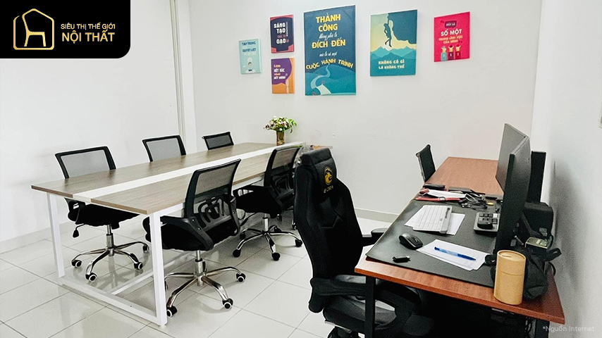 thiết kế phòng làm việc 15m2