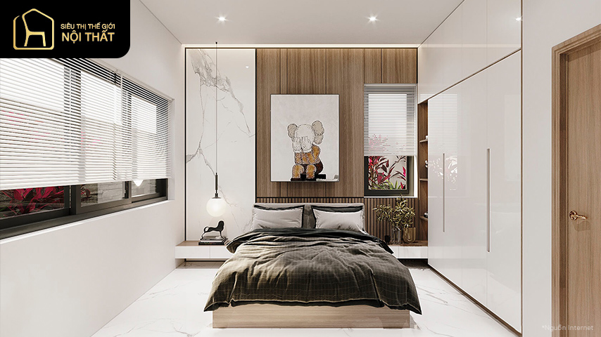 thiết kế phòng ngủ 15m2