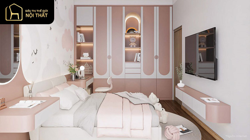 thiết kế phòng ngủ 15m2