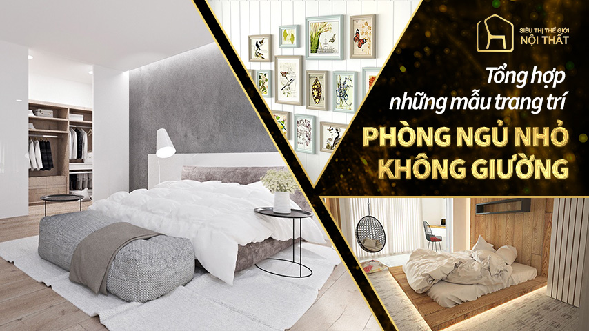 phòng ngủ không giường