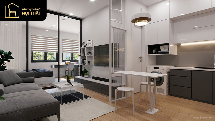 mẫu căn hộ studio đẹp mẫu căn hộ studio đẹp