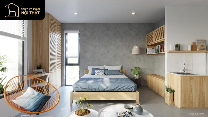 mẫu căn hộ studio đẹp mẫu căn hộ studio đẹp