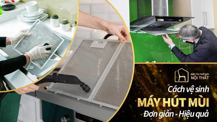 vệ sinh máy hút mùi