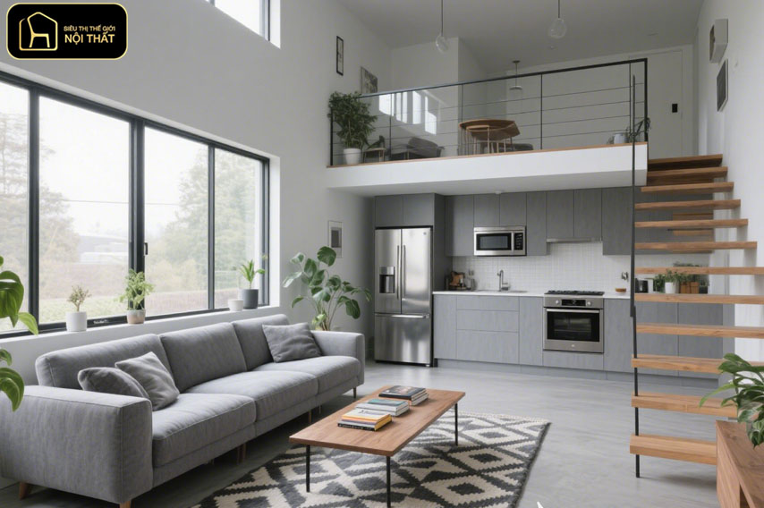 nhà cấp 4 gác lửng 200 triệu