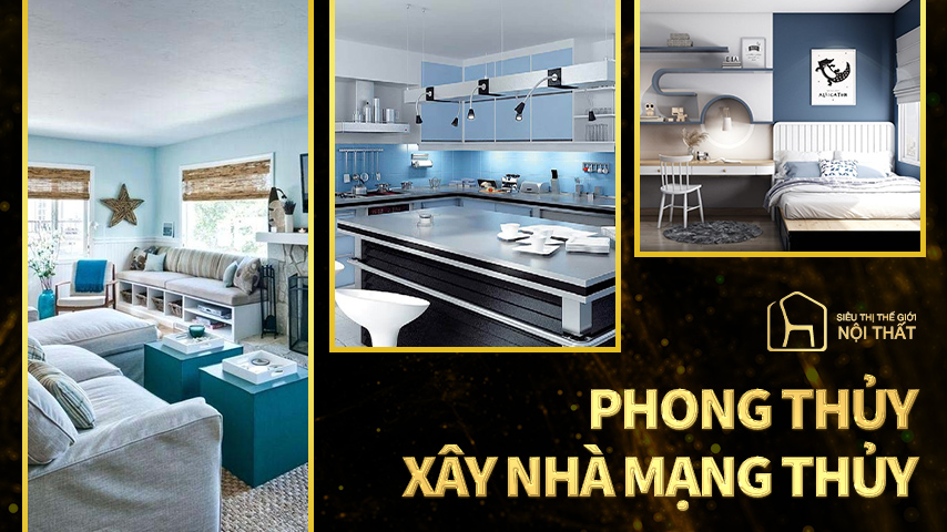 Phong thủy xây nhà mệnh thủy