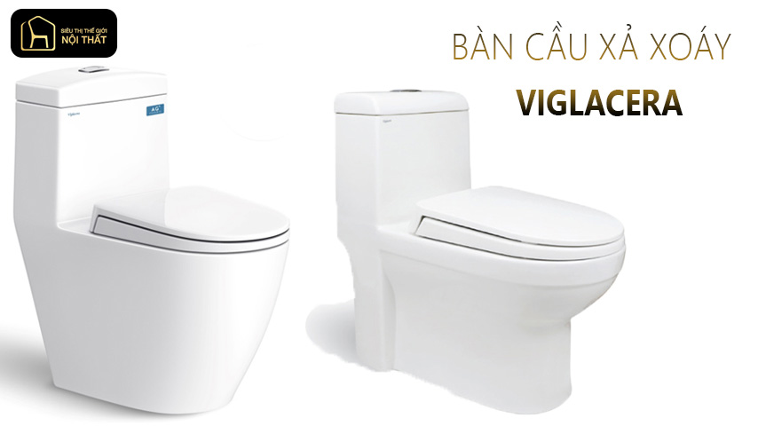 Bồn cầu xả xoáy Viglacera