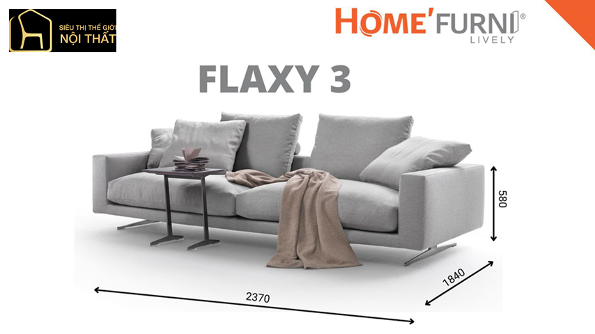 Kích thước sofa phòng khách