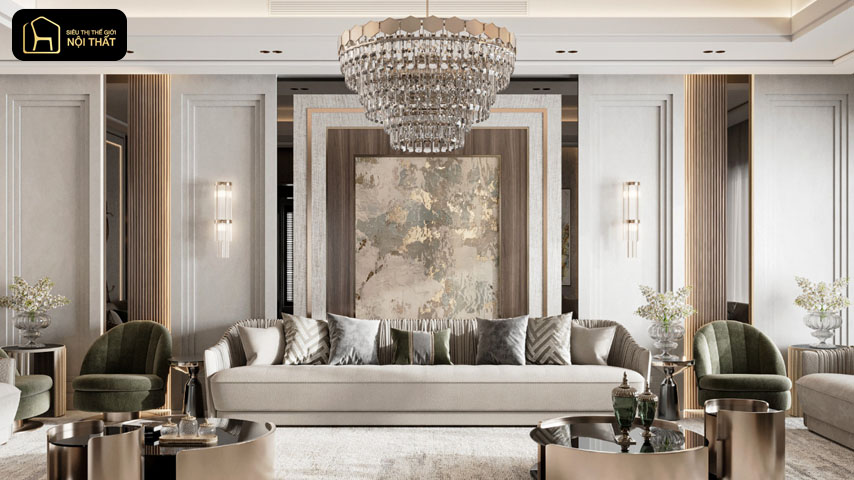 Phong cách thiết kế nội thất Neo Classic