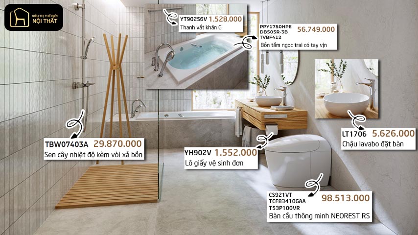 thiết bị vệ sinh toto Phan Thiết