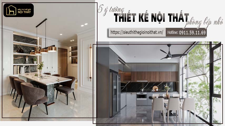 thiết kế nội thất bếp