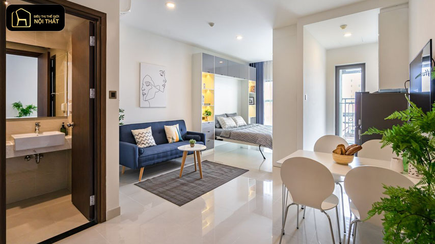 Thiết kế nội thất không gian mở