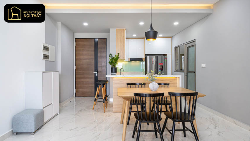 thiết kế nội thất phòng bếp nhà cấp 4