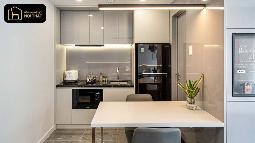 thiết kế nội thất phòng bếp hiện đại