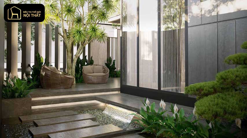 Thiết kế sân vườn đẹp