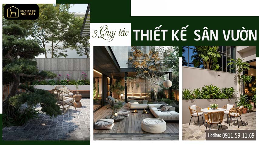 thiết kế sân vườn đẹp