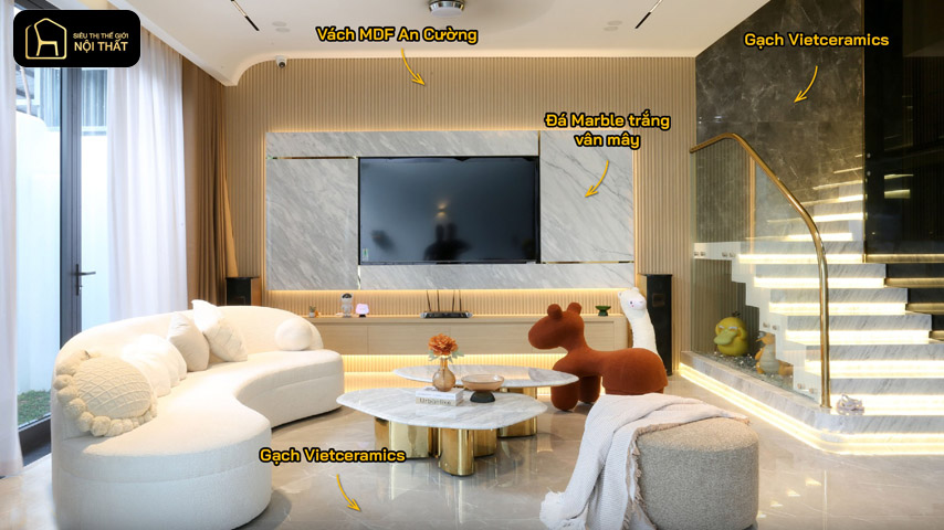 Xu hướng vật liệu nội thất 2024
