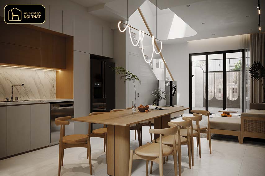 thiết kế nhà có giếng trời