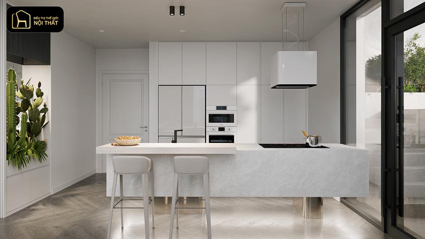 thiết kế nội thất phòng bếp