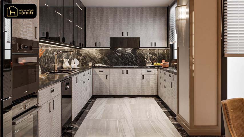 thiết kế nội thất phòng bếp