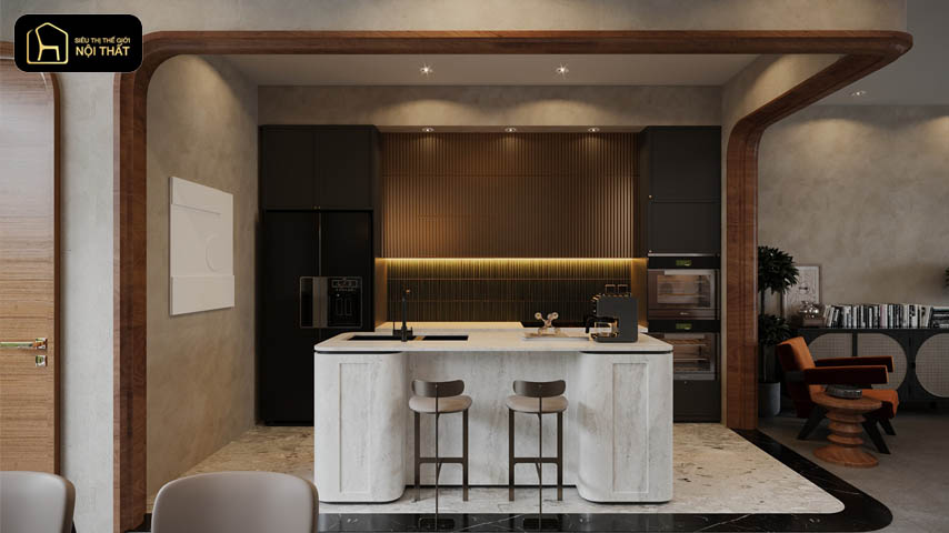 thiết kế nội thất phòng bếp