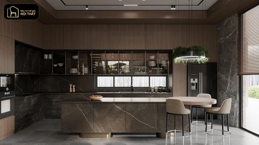 thiết kế nội thất phòng bếp
