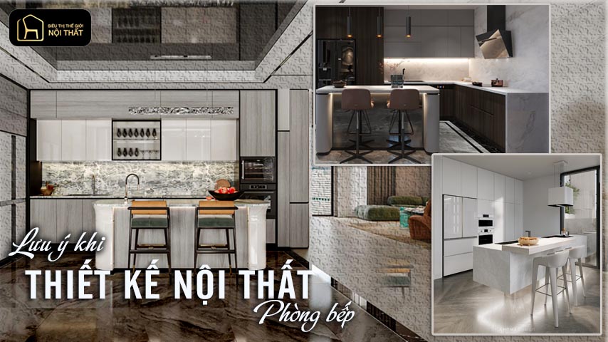 thiết kế nội thất phòng bếp