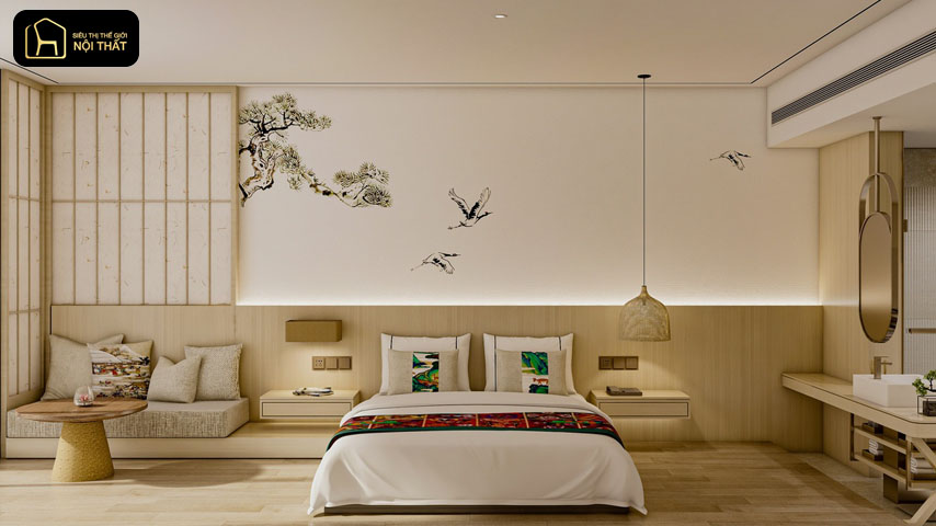 thiết kế nội thất không gian mở