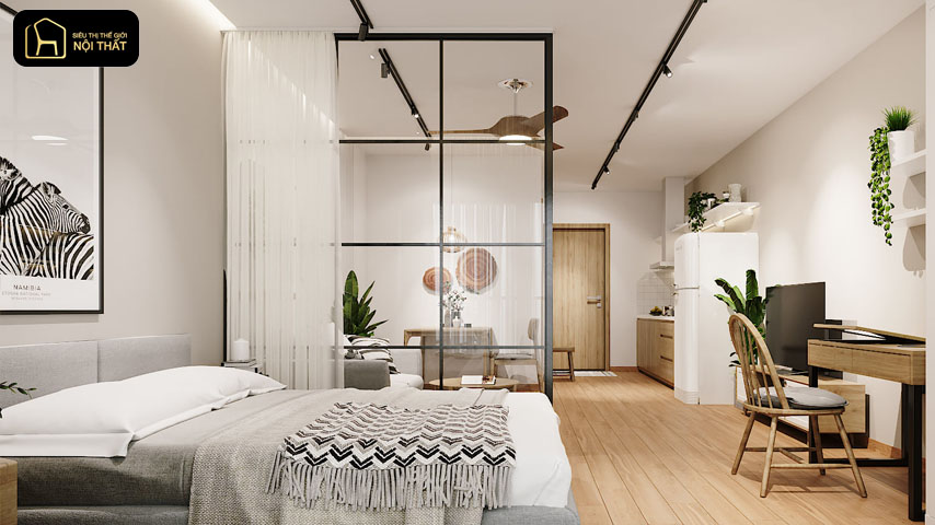 Thiết kế nội thất không gian mở