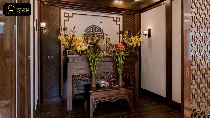 Thiết kế phòng thờ