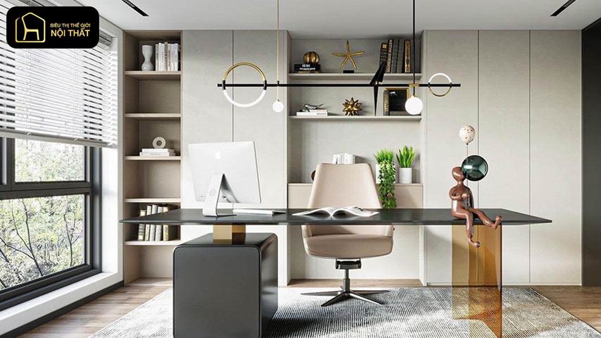 thiết kế phòng làm việc tại nhà