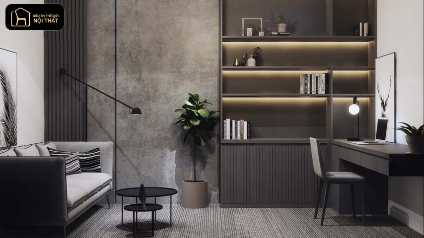 thiết kế phòng làm việc tại nhà
