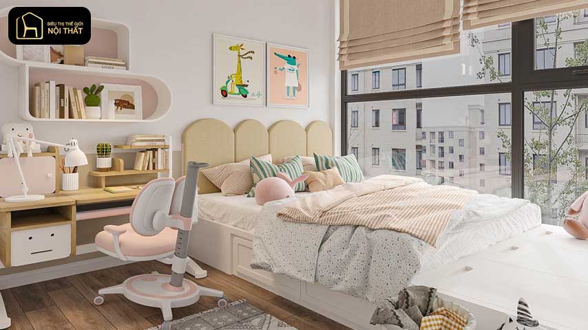Thiết kế phòng ngủ cho bé