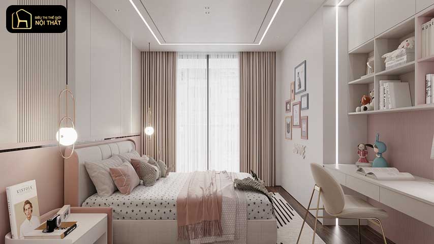 Thiết kế phòng ngủ cho bé